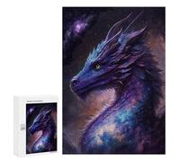 300 PCS Rompecabezas Cosmic Dragon Art Print-17 Rompecabezas para Adultos Juguetes Antiestrés Vacaciones En Casa Matar El Tiempo Interacción Entre Padres E Hijos 300 PCS