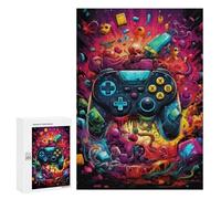 300 PCS Rompecabezas De Piezas para Adultos Video Game Odyssey -4 Rompecabezas para Adultos Juguetes Antiestrés Análisis Y Lógica Desafiante De Completar 300 PCS