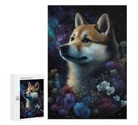 300 PCS Rompecabezas Galactic Canine Dream Rompecabezas para Adultos Juguetes Antiestrés Vacaciones En Casa Matar El Tiempo Interacción Entre Padres E Hijos 300 PCS