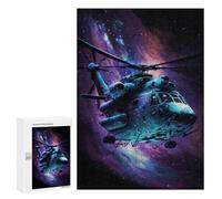 300 PCS Rompecabezas Galactic Helicopter Adventure-11 Rompecabezas para Adultos Rompecabezas para La Diversión Familiar Difícil Y Desafiante Juego Educativo Familiar 300 PCS