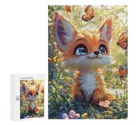 300 PCS Rompecabezas - Magical Fox Garden Rompecabezas para Adultos Juegos Relajantes Vacaciones En Casa Matar El Tiempo Oferta como Regalos para Toda La Familia 300 PCS