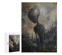 300 PCS Rompecabezas para Adolescentes Alien Art XIV Rompecabezas Juegos Relajantes Pero Divertidos Y Humorísticos Cumpleaños Y Navidad 300 PCS