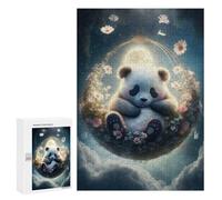 300 PCS Rompecabezas para Adolescentes Baby Panda Juegos Familiares De Rompecabezas para Adultos Que Mejoran La Memoria Ayudan A Ejercitar El Cerebro 300 PCS