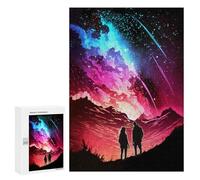 300 PCS Rompecabezas para Adolescentes Beyond The Cosmos Rompecabezas para Adultos Juegos Familiares Mejora La Memoria Regalos para Amigos Y Familiares 300 PCS