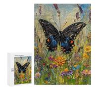 300 PCS Rompecabezas para Adolescentes Butterfly Garden Painting-3 Rompecabezas para Adolescentes Desafío Difícil Cada Pieza Es Única - Juguetes Educativos De Aprendizaje 300 PCS