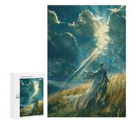 300 PCS Rompecabezas para Adolescentes Celestial Guardian Rompecabezas para Adultos Juegos Divertidos Regalo De Cumpleaños Cumpleaños Y Navidad 300 PCS