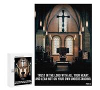 300 PCS Rompecabezas para Adolescentes Christian Quote of Bible 6 Rompecabezas para Adultos Juegos Familiares Desafío Difícil Ayuda A Ejercitar El Cerebro 300 PCS