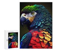 300 PCS Rompecabezas para Adolescentes Colorful Parrot Portrait Juegos Familiares De Rompecabezas para Adultos Que Mejoran La Memoria Ayudan A Ejercitar El Cerebro 300 PCS
