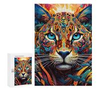 300 PCS Rompecabezas para Adolescentes Colorful Tiger Portrait-42 Rompecabezas para Adultos Juego De Ingenio Regalos para Mujeres Cumpleaños Y Navidad 300 PCS