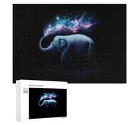 300 PCS Rompecabezas para Adolescentes Cosmic Elephant Rompecabezas para Adultos Juguetes Antiestrés Análisis Y Lógica Interacción Entre Padres E Hijos 300 PCS