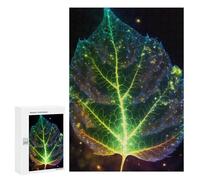 300 PCS Rompecabezas para Adolescentes Cosmic Garden Leaf Rompecabezas para Adultos Juegos Relajantes Mejora La Memoria Interacción Entre Padres E Hijos 300 PCS