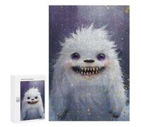 300 PCS Rompecabezas para Adolescentes Cute Yeti Monster Rompecabezas para Adolescentes Juegos Divertidos Análisis Y Lógica Cumpleaños 300 PCS
