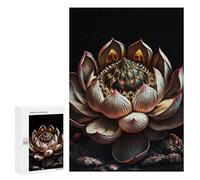 300 PCS Rompecabezas para Adolescentes Devils Lotus Rompecabezas para Adultos Juguetes Antiestrés Desafío Difícil Cumpleaños