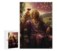 300 PCS Rompecabezas para Adolescentes Dionysus, God of Wine and Ecstasy - Master of Divine Celebration Rompecabezas para Adultos Juegos Divertidos Regalo De Cumpleaños Cumpleaños Y