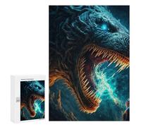 300 PCS rompecabezas para adolescentes Dragón Breath of Fire Puzzles para adultos Juegos de pensamiento regalos para mujeres regalos únicos para cumpleaños y Navidad 300 PCS