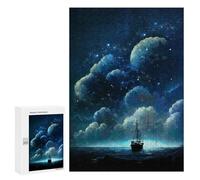 300 PCS Rompecabezas para Adolescentes Dream Sea Journey Rompecabezas para Adultos Juegos Relajantes Que Mejoran La Memoria Actividades Divertidas En Casa 300 PCS