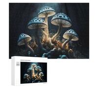 300 PCS Rompecabezas para Adolescentes Enchanted Mushroom Grove -1 Rompecabezas para Adultos Juego De Ingenio Regalos para Mujeres Cumpleaños Y Navidad 300 PCS