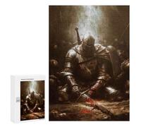 300 PCS Rompecabezas para Adolescentes End of The Battle Rompecabezas para Adultos Juegos Familiares Mejora La Memoria Regalos para Amigos Y Familiares 300 PCS