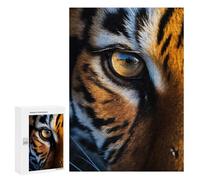 300 PCS Rompecabezas para Adolescentes Eye of The Tiger Rompecabezas para Adultos Juego Práctico Difícil Interacción Entre Padres E Hijos 300 PCS