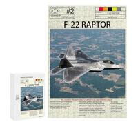 300 PCS Rompecabezas para Adolescentes F22 Raptor Aircraft Rompecabezas para Adultos Juguetes Antiestrés Desafío Difícil Cumpleaños