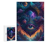300 PCS Rompecabezas para Adolescentes Fantasy Eye Mystic Portal Rompecabezas para Adultos Juegos Familiares Regalo De Cumpleaños Diversión En Casa Actividades, 300 PCS
