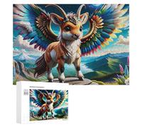 300 PCS Rompecabezas para Adolescentes Fantasy Mythical Creature Wings Rompecabezas para Adultos Juegos Familiares Regalo De Cumpleaños Diversión En Casa Actividades, 300 PCS