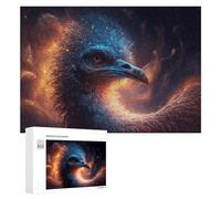 300 PCS Rompecabezas para Adolescentes Galactic Bird Cosmic Feathered Wonder Rompecabezas para Adultos Juegos Familiares Regalo De Cumpleaños Diversión En Casa Actividades, 300 PCS