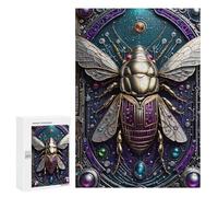 300 PCS Rompecabezas para Adolescentes Galactic Cicada Chronicles Rompecabezas para Adultos Juegos Familiares Desafío Difícil Ayuda A Ejercitar El Cerebro 300 PCS