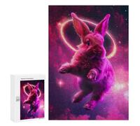 300 PCS Rompecabezas para Adolescentes Holy Bunny in The Sky Rompecabezas para Adultos Juegos Familiares Mejora La Memoria Regalos para Amigos Y Familiares 300 PCS