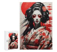300 PCS Rompecabezas para Adolescentes Japane Girl Geisha Rompecabezas para Adultos Juguetes Antiestrés Desafío Difícil Cumpleaños