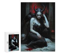 300 PCS Rompecabezas para Adolescentes Keeper of Lost Souls Lilith Rompecabezas Juegos Relajantes Desafío Difícil Desafiante De Completar 300 PCS