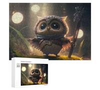 300 PCS Rompecabezas para Adolescentes Magical Owl Guardian in Forest Rompecabezas para Adultos Juguetes Antiestrés Regalo De Cumpleaños Regalo De Cumpleaños, Regalos, 300 PCS