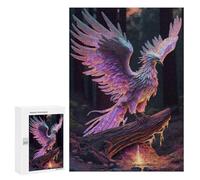 300 PCS Rompecabezas para Adolescentes Majestic Phoenix Rompecabezas para Adultos Juegos De Relajación Decoración De Pared Ayuda A Ejercitar El Cerebro 300 PCS