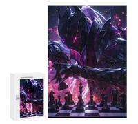 300 PCS Rompecabezas para Adolescentes Master of Chess Rompecabezas para Adultos Juegos Relajantes Que Mejoran La Memoria Actividades Divertidas En Casa 300 PCS