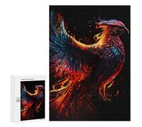 300 PCS Rompecabezas para Adolescentes Mystical Phoenix Art Rompecabezas para Adultos Juegos Relajantes Mejora La Memoria Interacción Entre Padres E Hijos 300 PCS