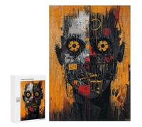 300 PCS Rompecabezas para Adolescentes Neoexpressionist Urban Chaos Portrait Rompecabezas para Adultos Juegos De Relajación Decoración De Pared Ayuda A Ejercitar El Cerebro 300 PCS