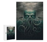 300 PCS Rompecabezas para Adolescentes Ocean's Depths The Cthulhu Awakening Juegos Familiares De Rompecabezas para Adultos Que Mejoran La Memoria Ayudan A Ejercitar El Cerebro 300 PCS