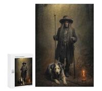 300 PCS Rompecabezas para Adolescentes Papa Legba Spirit Rompecabezas para Adultos Juegos Divertidos Regalo De Cumpleaños Cumpleaños Y Navidad 300 PCS