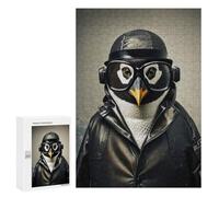 300 PCS Rompecabezas para Adolescentes Penguin Detective Rompecabezas para Adultos Juegos Familiares Mejora La Memoria Regalos para Amigos Y Familiares 300 PCS