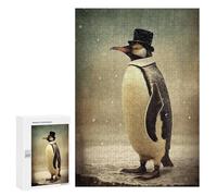 300 PCS Rompecabezas para Adolescentes Penguin Retro Rompecabezas para Adultos Juguetes Antiestrés Desafío Difícil Cumpleaños