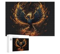 300 PCS Rompecabezas para Adolescentes Phoenix Rising Mythical Firebird Artwork Rompecabezas para Adultos Juego Familiar Análisis Y Lógica Regalos para Reducir El Estrés 300 PCS