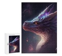 300 PCS Rompecabezas para Adolescentes Pink Space Dragon Rompecabezas para Adultos Juegos Familiares Mejora La Memoria Regalos para Amigos Y Familiares 300 PCS