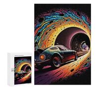 300 PCS Rompecabezas para Adolescentes Race Around The Black Hole Rompecabezas para Adultos Juegos Familiares Desafío Difícil Ayuda A Ejercitar El Cerebro 300 PCS