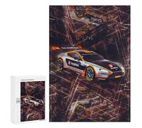 300 PCS Rompecabezas para Adolescentes Racing Cars Fanart Rompecabezas para Adultos Juegos Relajantes Mejora La Memoria Interacción Entre Padres E Hijos 300 PCS