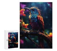 300 PCS Rompecabezas para Adolescentes Rainy Bird of Paradise Rompecabezas para Adultos Juegos Relajantes Mejora La Memoria Interacción Entre Padres E Hijos 300 PCS
