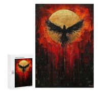 300 PCS Rompecabezas Para Adolescentes Rise of The Phoenix Contemporary Expressionist Artwork Rompecabezas Para Adultos Regalos De Cumpleaños Juego Familiar Apto Para Personas De 14 Años En Adelante 3