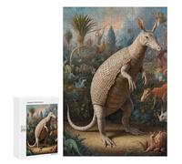 300 PCS Rompecabezas para Adolescentes Rompecabezas Amazing Armadillo Safari Rompecabezas para Adultos Juegos Relajantes Mejoran La Memoria para Cumpleaños, Navidad 300 PCS