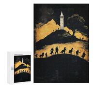 300 PCS Rompecabezas para Adolescentes Rompecabezas Fantasy Journey to The Tower Rompecabezas para Adultos Juegos Relajantes Mejoran La Memoria para Cumpleaños, Navidad 300 PCS