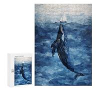 300 PCS Rompecabezas para Adolescentes Rompecabezas Jonah and The Whale Rompecabezas para Adultos Juegos Relajantes Mejoran La Memoria para Cumpleaños, Navidad 300 PCS