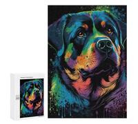 300 PCS Rompecabezas para Adolescentes Rottweiler Style 4 Rompecabezas para Adultos Juego Práctico Difícil Interacción Entre Padres E Hijos 300 PCS